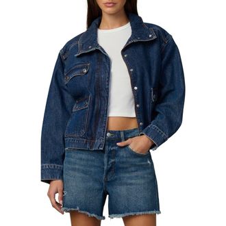 Joe's The Farah Zip Denim Jacket in Ripple at Nordstrom, Size X-Small