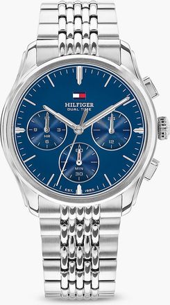 Tommy Hilfiger Mens 38MM Dual-Time NYC Watch - Blue