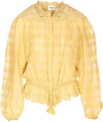 Isabel Marant Light Ochre Polly Shirt