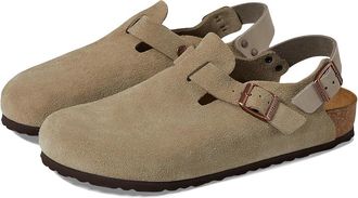 Birkenstock Tokio - Suede Sandals Taupe : EU 43 (US Mens 10-10.5 - Womens 12-12.5) Regular