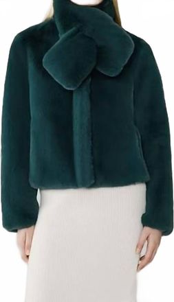 Soia & Kyo Kendell Faux Fur Jacket In Minitefore