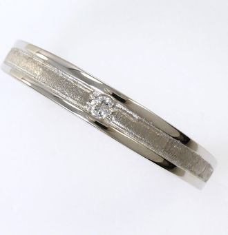 C&A White Gold White Gold (14K) Band Ring (Pre-Owned)