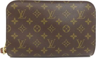 Louis Vuitton Brown Monogram Monogram Canvas Boston Bag (Pre-Owned)