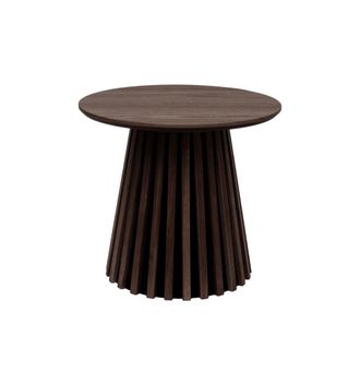 Moloo Mesa auxiliar de roble ahumado &oslash;50 cm