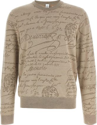Berluti scritto Sweater