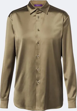 Ralph Lauren Collection Adrien satin shirt
