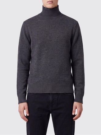 Paolo Pecora Dolcevita slim fit in pura lana vergine a maniche lunghe