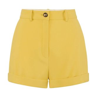 Elisabetta Franchi Donna, Pantaloncini, Giallo, S, new