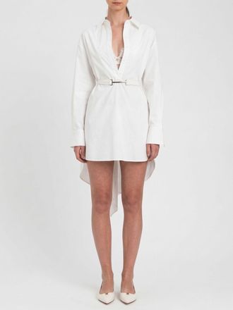 Twinset Abito a camicia in popeline di cotone