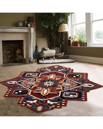 LR Home Lr Home Shena Hand-Tufted Southwestern Area Rug