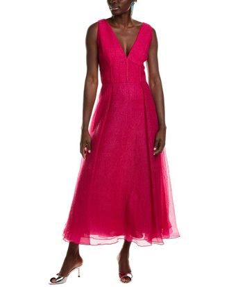 Monique Lhuillier Giselle Midi Dress