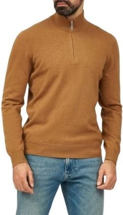 Gran Sasso Camel Sweater - Heren - Coltruien - Bruin - 3XL - Truien & Vesten