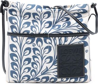 Loewe Pre-owned Loewe Canvas Anagram Drawstring Crossbody Ladies 691940