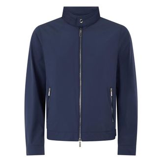 Moorer Light Jackets, male, Blue, Size: M Lightweight Jacket