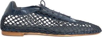 Andrea Gomez Antonia Mesh Flat in Navy at Nordstrom, Size 39.5