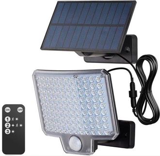 OEM L&aacute;mpara Solar Sensor Movimiento, L&aacute;mpara Solar Mando Distancia, Clasificaci&oacute;n Impermeabilidad Ip44, Garaje [clase Eficiencia Energ&eacute;tica G]
