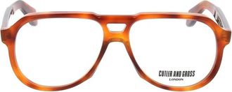 Cutler and Gross Accessoires, unisex, Bruin, ONE Size, 9782 Aviator Opticals
