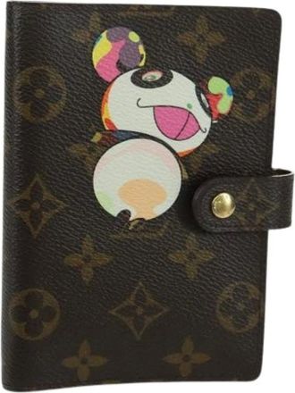Louis Vuitton Pre-owned Accessories, female, Brown, Size: ONE SIZE Pre-owned Agenda cover