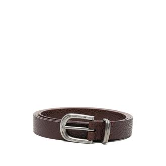 Brunello Cucinelli Brunello Cucinelli, Belts, female, Red, Size: S Belt