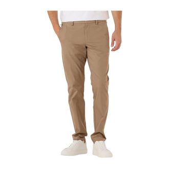 HUGO BOSS Heren, Broeken, Beige, Maat: 2XL Katoen