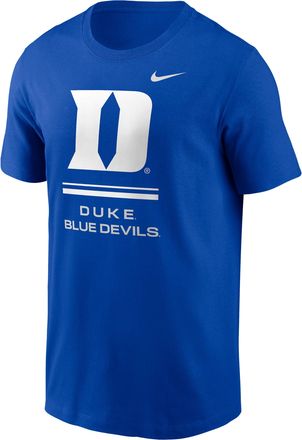 Nike Duke Sideline Nike Mens Dri-FIT College T-Shirt in Blue | 02ET4EVDU-ZK0