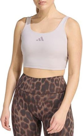 adidas Optime Climacool Bra Tank in Ice Purple at Nordstrom Rack, Size X-Large