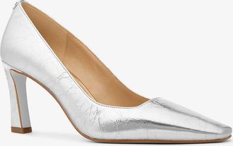 Michael Kors Darrah Crackled Metallic Leather Pump