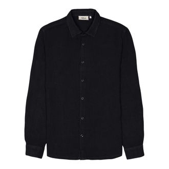 Altea Camicia in lino - Heren - Casual Overhemden - Blauw - S - Linnen - Overhemden