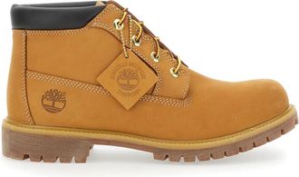 Timberland Enkellaarsjes - Heren - Veterlaarzen - Beige - 43 1/2 EU - Su&egrave;de - Schoenen