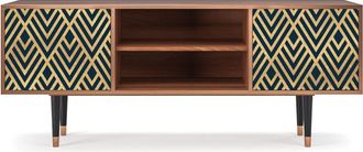 StoryZ Mueble de TV azul 2 puertas L 170 cm