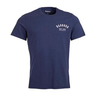 Barbour Hombre, Camisetas, Azul, Talla: M