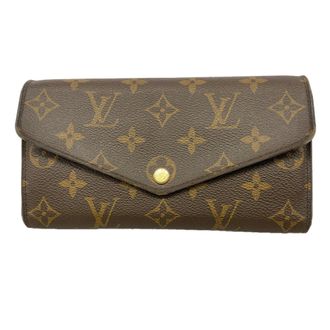 Louis Vuitton Brown Long Wallet (Bi-Fold) (Pre-Owned)