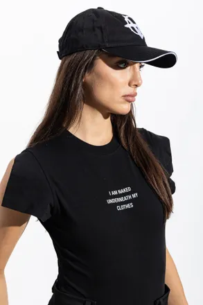 VETEMENTS Cap With Peak, Unisex, Black