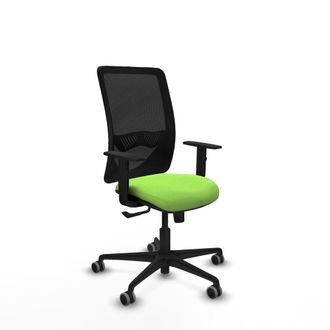 Piqueras y Crespo Silla De Oficina Piqueras Y Crespo Zulema Negro Reposabrazos Ajustables Soporte Lumbar