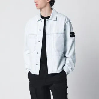 Stone Island Light blue denim jacket
