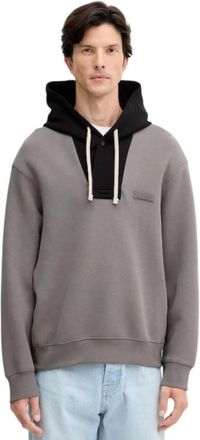 A|X Armani Exchange Herenkleding Sweatshirts Beige Aw 25 - Heren - Hoodies - Grijs - M - Hoodies & sweatvesten