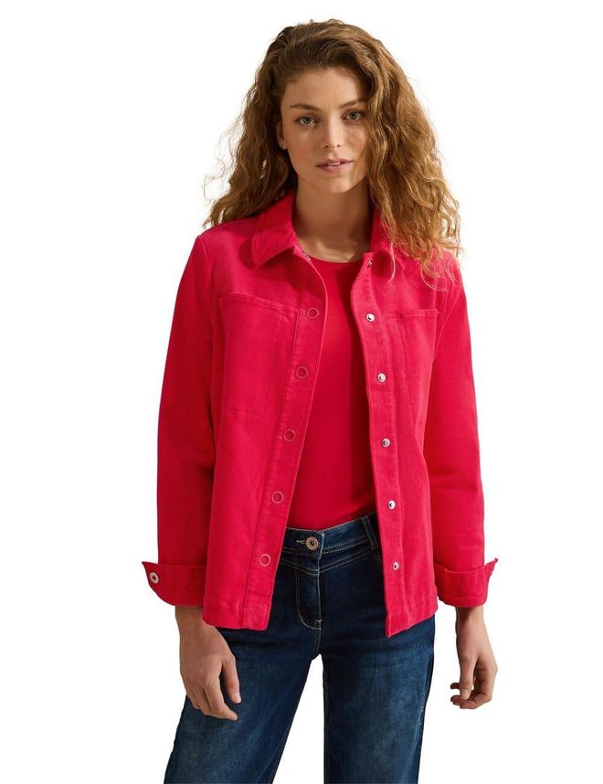 Cecil Damen Overshirt Jacke – Lässige Sommerjacke Mit Kapuze