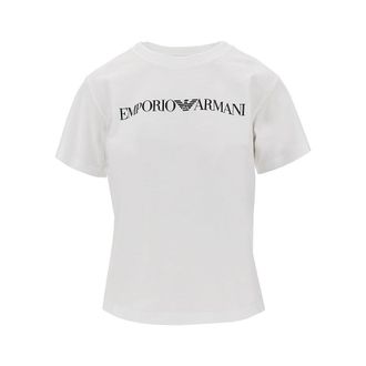 Emporio Armani Logo print T-shirt Woman XS