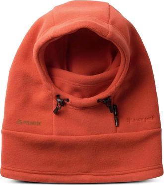 Snow Peak logo-debossed balaclava - unisex - Polyester - OS - Orange