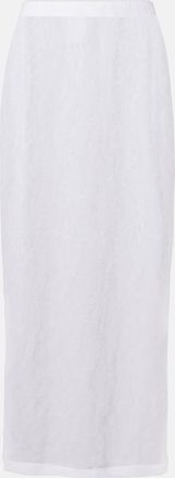 Wardrobe.NYC Gonna midi in pizzo trasparente