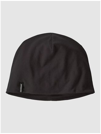 Patagonia Overlook Merino Wool Liner Beanie schwarz