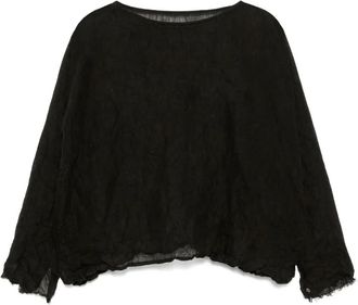 Daniela Gregis Blusa in lino - Nero