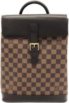 Louis Vuitton Pre-owned Backpack - Dames - Vintage Rugzakken - Bruin - ONE Size - Vintage