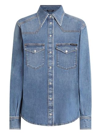 Dolce & Gabbana Denim Cotton Shirt