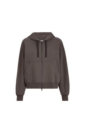 Brunello Cucinelli Sweatshirt with embroidery in Brown at Nordstrom, Size 3X-Large Eu