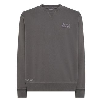 Sun 68 Felpa Vintage in Pile - - Sweatshirts & Hoodies - Uomo - Grigio - XL