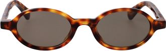 Bottega Veneta Oval Sunglasses Bv1388 S 006