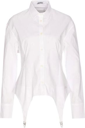 Jean Paul Gaultier Mujer, Blusas y Camisas, Blanco, Talla: XS