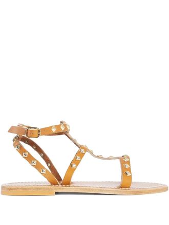 K.Jacques Arelatepyr studded sandals - Brown