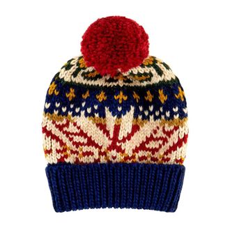 Gallo Cuffia in misto acrilico ricamato - - Accessories - unisex - Multicolore - ONE SIZE